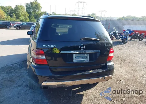 2006 Mercedes-Benz Ml 500 4Matic из США, поврежденный, VIN 4JGBB75E06A066627